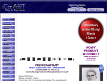 Tablet Screenshot of i-conart.pl